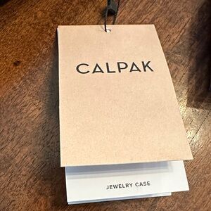 Calpak Tan Jewelry Organizer